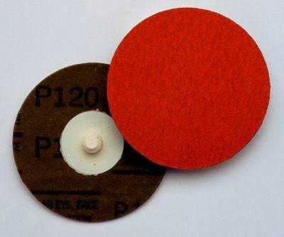 3m dischi fibrati roloc 785c 75mm p80 giallo (kit 10 pz)